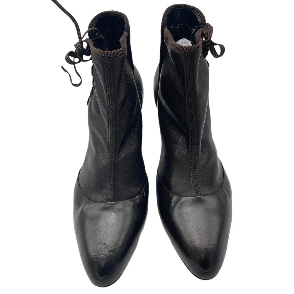 Salvatore Ferragamo fondente nappa calf boot